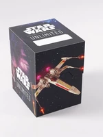 Krabička na karty Star Wars: Unlimited Soft Crate - X - Wing/ TIE Fighter