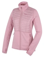 Women's Zip-Up Sweatshirt HUSKY Airy L faded pink