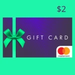 Mastercard Gift Card $2 US