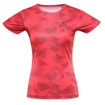 Dark pink women's sports T-shirt ALPINE PRO Quatra