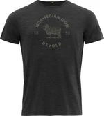 Devold Bagge Merino 130 Tee Man Anthracite L Camiseta Camisa para exteriores