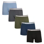 Gianvaglia 5PACK pánské boxerky vícebarevné (GVG-5013) M