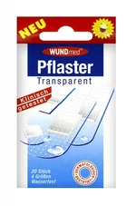 Wundmed Náplast TRANSPARENT 20 ks