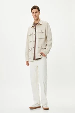 Koton Men's Beige Jacket