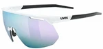 UVEX Pace One White Mat/Mirror Pink Ochelari ciclism