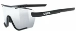 UVEX Sportstyle 236 Small Set Black Mat/Mirror Silver Clear Cyklistické okuliare