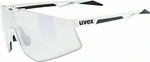 UVEX Pace Perform Small V White Mat/Variomatic Litemirror Silver Fahrradbrille