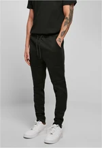 Side Zipper Tech Fleece Jogger Black