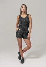 Melange Hot Jumpsuit Dark Grey/Grey