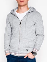 Ombre Clothing Men's zip-up hoodie