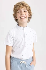 DEFACTO Boys Pique Short Sleeve Polo T-Shirt