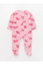 LC Waikiki Crew Neck Baby Girl Fleece Jumpsuit