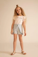 DEFACTO Girl Regular Fit Mini Jean Shorts