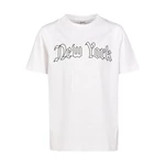 Children's T-shirt New York white