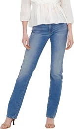 ONLY Dámské džíny ONLALICIA Straight Fit 15258103 Medium Blue Denim 27/34