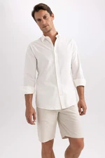 DEFACTO Slim Fit Long Sleeve Shirt