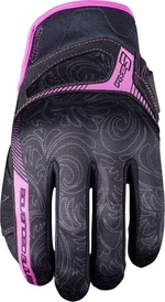 Five RS3 Replica Woman Black/Pink XL Rękawice motocyklowe