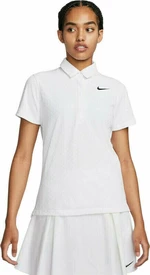 Nike Dri-Fit ADV Tour Womens Polo White/Black M Camiseta polo