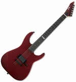 ESP E-II M-I THRU NT Deep Candy Apple Red Guitare électrique