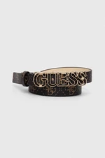 Pásek Guess VIKKY dámský, hnědá barva, BW7859 P3420