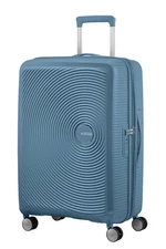 American Tourister Cestovní kufr Soundbox Spinner EXP 71,5/81 l - matná modrá