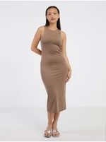 Women's brown dress VERO MODA Bianca - Women