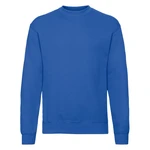 Men's Blue Sweatshirt Set-in Sweat Fruit of the Loom