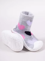 Yoclub Kids's Baby Girls' Anti-Skid Socks With Rubber Sole