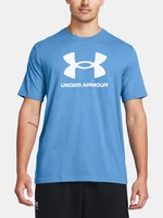 Under Armour Tričko UA SPORTSTYLE LOGO UPDATE SS-BLU - Pánské