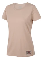 Husky Tee Base L S, beige Dámské bavlněné triko