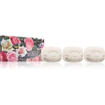 Saponificio Artigianale Fiorentino Rose Blossom Set sada tuhých mydiel 3x150 g