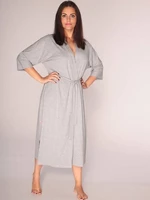 Bathrobe De Lafense 940, 942 Visa M-2XL women's melange light 065