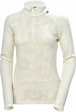 Helly Hansen W Lifa Merino Midweight 2-in-1 Graphic Half-zip Off White Rosemaling XS Lenjerie termică