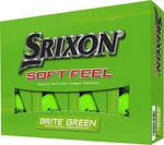 Srixon Soft Feel Brite Golf Balls Brite Green Golfové míčky