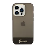 Zadní kryt Guess PC/TPU Camera Outline Translucent pro Apple iPhone 14 Pro Max, černá