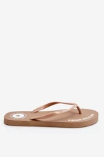 Comfortable flip-flops Big Star LL274796 Beige