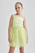 DEFACTO Girl's Flexible Waisted Tulle Skirt