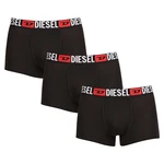 3PACK Mens Boxers Diesel Black