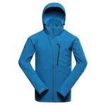 Men's softshell jacket with membrane ALPINE PRO HOOR mykonos blue