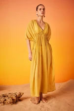 DEFACTO Fall in Love Regular Fit Cotton Beach Dress