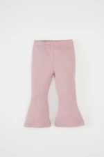 DEFACTO Baby Girl Bell-bottomed Ribbed Camisole Leggings