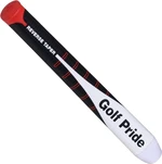 Golf Pride Reversed Taper Flat Large Negru/Alb/Roșu Grip