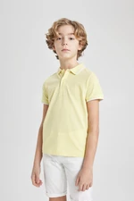 DEFACTO Boys Pique Short Sleeve Polo T-Shirt