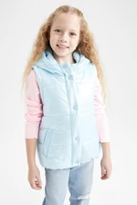 DEFACTO Girls' Hooded Puffer Vest