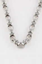 DEFACTO Women's Thick Chain Silver Necklace