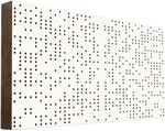 Mega Acoustic FiberPRO120 Binary Diffuser Negative White/Brown Panel de madera absorbente