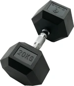 Sveltus Hexagonal Dumbbell 20 kg Black Haltère à un bras