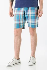 Tommy Hilfiger Shorts - BROOKLYN SHORT BLUE CHK CO/LI Blue