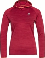 Odlo Women's Run Easy Mid Deep Claret Melange Laufsweatshirt