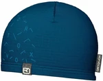 Ortovox Fleece Light Grid Beanie Petrol Blue UNI Bonnet